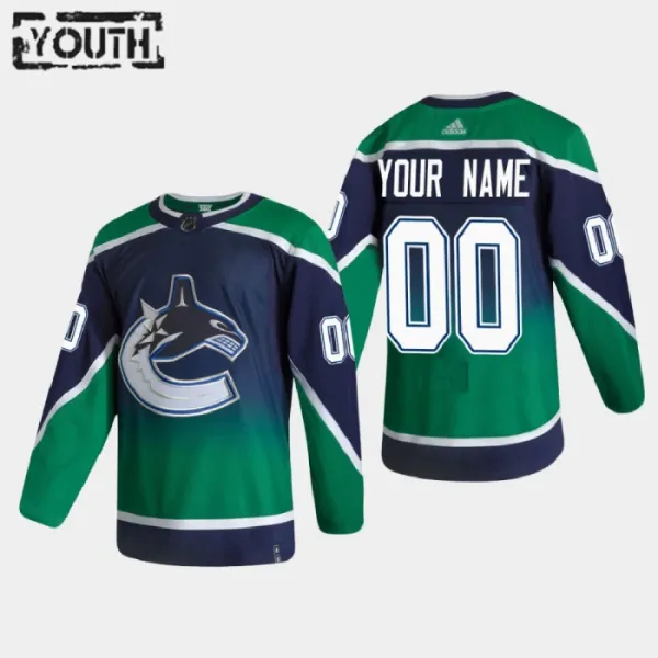Vancouver Canucks Lasten Pelipaita Reverse Retro Authentic ( Omalla Nimellä ) Vancouver Canucks Lasten Pelipaita Reverse Retro Authentic ( Omalla Nimellä )
