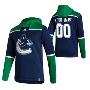 Vancouver Canucks Pullover-Huppari Reverse Retro ( Omalla Nimellä )