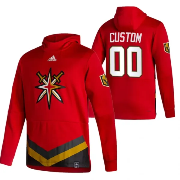 Vegas Golden Knights Pullover-Huppari Reverse Retro ( Omalla Nimellä ) Vegas Golden Knights Pullover-Huppari Reverse Retro ( Omalla Nimellä )