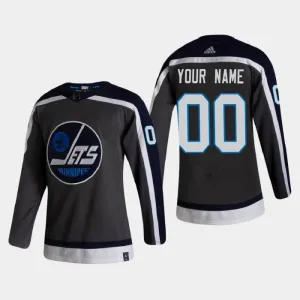 Winnipeg Jets Pelipaita Reverse Retro Authentic ( Omalla Nimellä )