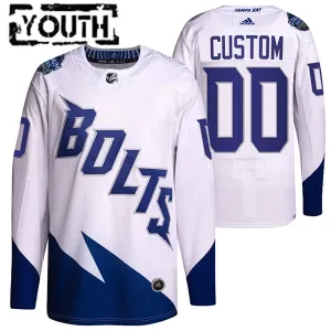 Adidas Tampa Bay Lightning Lasten Pelipaita 2022 Stadium Series Authentic ( Omalla Nimellä )