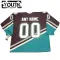 Anaheim Ducks Mighty Ducks Lasten Pelipaita CCM Throwback Authentic ( Omalla Nimellä )
