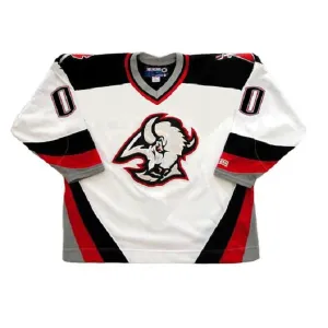 Buffalo Sabres Pelipaita CCM Throwback Authentic ( Omalla Nimellä )