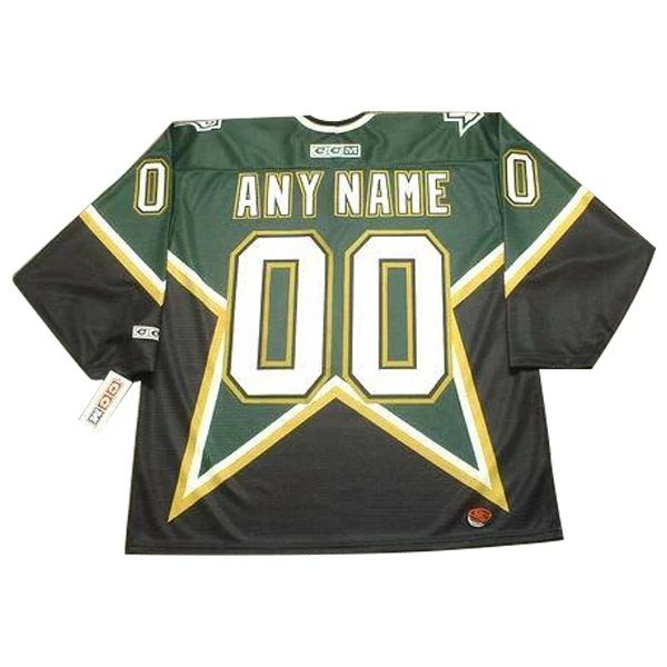 Dallas Stars Pelipaita CCM Throwback Authentic ( Omalla Nimellä )