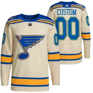 St. Louis Blues Pelipaita 2022 Winter Classic Authentic ( Omalla Nimellä )