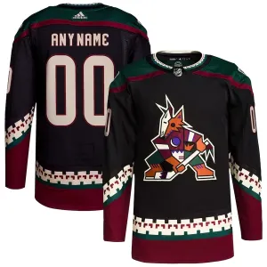 Adidas Arizona Coyotes Pelipaita Authentic Musta ( Omalla Nimellä )
