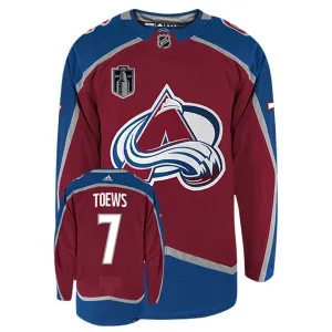 Adidas Colorado Avalanche Devon Toews 7 Pelipaita Stanley Cup 2022 Authentic