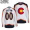 Adidas Colorado Avalanche Lasten Pelipaita 2022-2023 Reverse Retro 2.0 Authentic Valkoinen ( Omalla Nimellä )