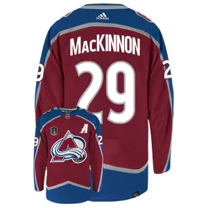 Adidas Colorado Avalanche Nathan Mackinnon 29 Pelipaita Stanley Cup 2022 Authentic