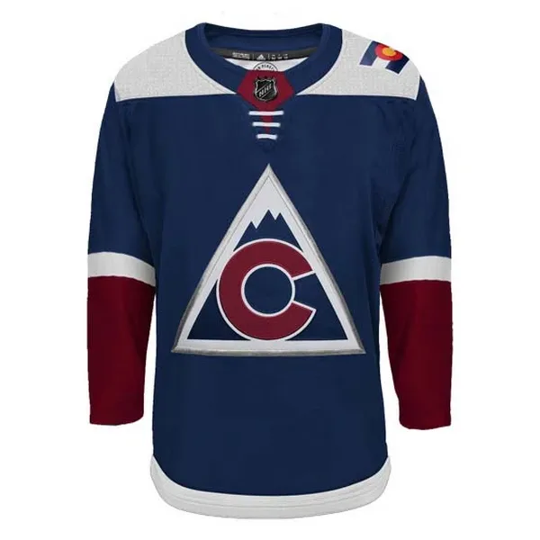 Adidas Colorado Avalanche Pelipaita Kolmos Authentic Navy ( Omalla Nimellä )