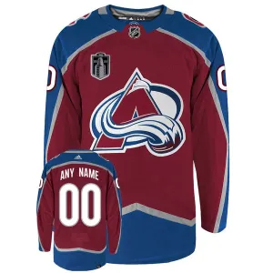 Adidas Colorado Avalanche Pelipaita Stanley Cup 2022 Authentic ( Omalla Nimellä )