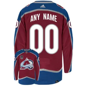 Adidas Colorado Avalanche Pelipaita Stanley Cup 2022 Authentic ( Omalla Nimellä )