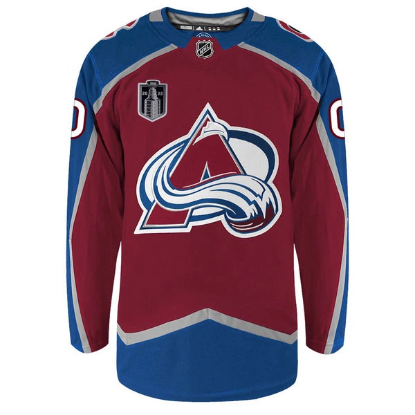 Adidas Colorado Avalanche Pelipaita Stanley Cup 2022 Authentic ( Omalla Nimellä )
