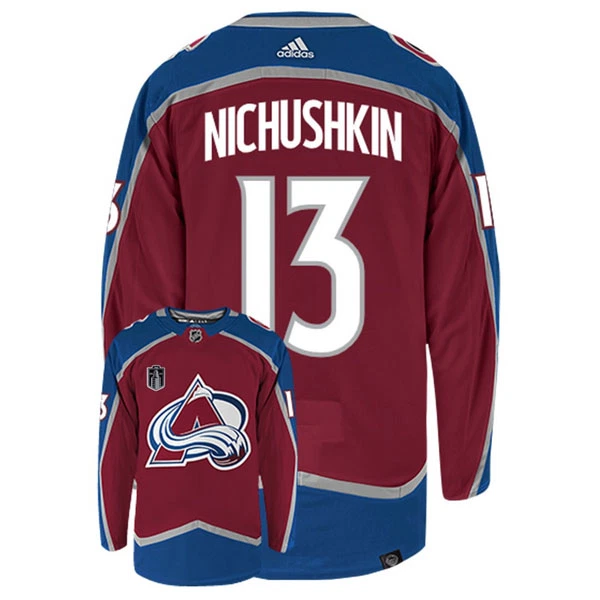 Adidas Colorado Avalanche Valeri Nichushkin 13 Pelipaita Stanley Cup 2022 Authentic Adidas Colorado Avalanche Valeri Nichushkin 13 Pelipaita Stanley Cup 2022 Authentic