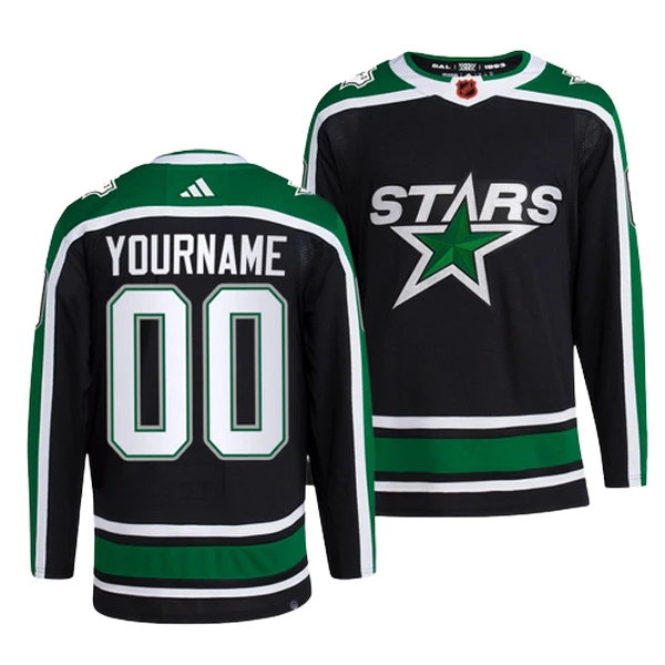 Adidas Dallas Stars Pelipaita 2022-2023 Reverse Retro 2.0 Authentic Musta ( Omalla Nimellä ) Adidas Dallas Stars Pelipaita 2022-2023 Reverse Retro 2.0 Authentic Musta ( Omalla Nimellä )
