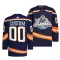 Adidas New York Islanders Pelipaita 2022-2023 Reverse Retro 2.0 Authentic Navy ( Omalla Nimellä )