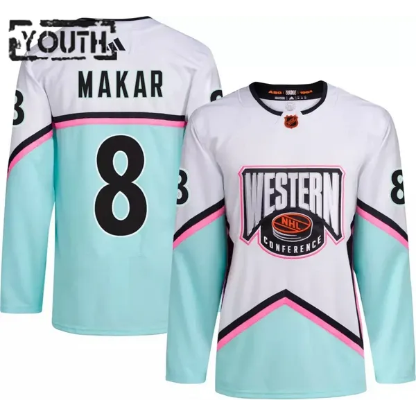 Adidas NHL Western Cale Makar 8 Lasten Pelipaita All Star 2023 Authentic Adidas NHL Western Cale Makar 8 Lasten Pelipaita All Star 2023 Authentic