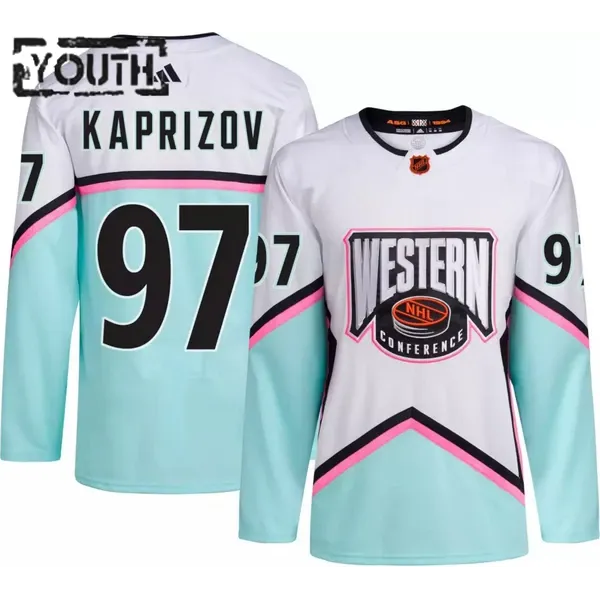 Adidas NHL Western Kirill Kaprizov 97 Lasten Pelipaita All Star 2023 Authentic Adidas NHL Western Kirill Kaprizov 97 Lasten Pelipaita All Star 2023 Authentic