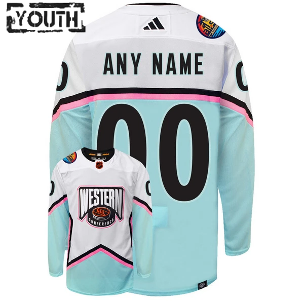 Adidas NHL Western Lasten Pelipaita All Star 2023 Authentic ( Omalla Nimellä ) Adidas NHL Western Lasten Pelipaita All Star 2023 Authentic ( Omalla Nimellä )