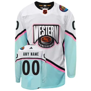 Adidas NHL Western Pelipaita All Star 2023 Authentic ( Omalla Nimellä )
