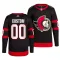 Adidas Ottawa Senators Pelipaita Authentic Musta ( Omalla Nimellä )