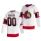Adidas Ottawa Senators Pelipaita Authentic Valkoinen ( Omalla Nimellä )