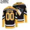Adidas Pittsburgh Penguins Lasten Pelipaita 2022-2023 Reverse Retro 2.0 Authentic Musta ( Omalla Nimellä )