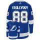 Adidas Tampa Bay Lightning Andrei Vasilevskiy 88 Pelipaita Stanley Cup 2022 Authentic Sininen Adidas Tampa Bay Lightning Andrei Vasilevskiy 88 Pelipaita Stanley Cup 2022 Authentic Sininen