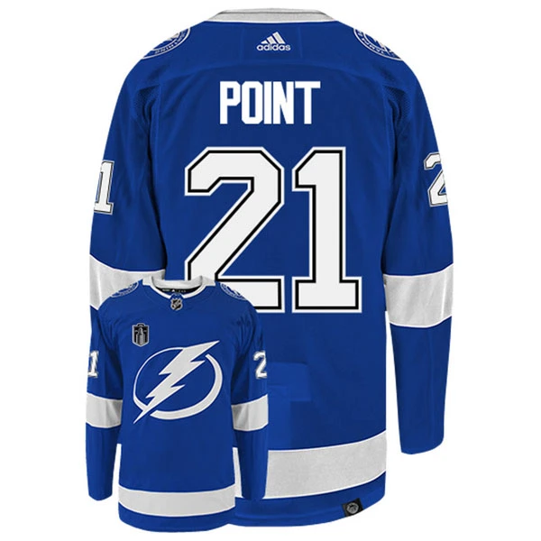 Adidas Tampa Bay Lightning Brayden Point 21 Pelipaita Stanley Cup 2022 Authentic Sininen Adidas Tampa Bay Lightning Brayden Point 21 Pelipaita Stanley Cup 2022 Authentic Sininen