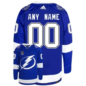 Adidas Tampa Bay Lightning Pelipaita Stanley Cup 2022 Authentic Sininen