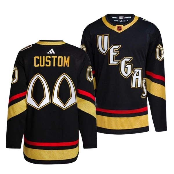 Adidas Vegas Golden Knights Pelipaita 2022-2023 Reverse Retro 2.0 Authentic Musta ( Omalla Nimellä ) Adidas Vegas Golden Knights Pelipaita 2022-2023 Reverse Retro 2.0 Authentic Musta ( Omalla Nimellä )
