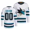 San Jose Sharks Pelipaita Authentic Valkoinen ( Omalla Nimellä )