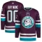 Adidas Anaheim Ducks 30-Vuotispäivä Pelipaita 2023-2024 Kolmos Authentic Violetti ( Omalla Nimellä )