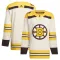 Adidas Boston Bruins 100-Vuotispäivä Pelipaita 2023-2024 Authentic Kermanvärinen ( Omalla Nimellä )