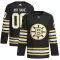 Adidas Boston Bruins 100-Vuotispäivä Pelipaita 2023-2024 Authentic Musta ( Omalla Nimellä )