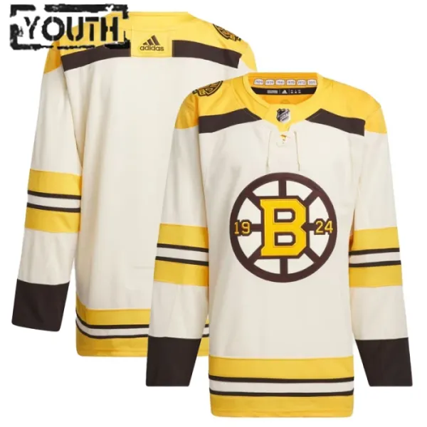 Adidas Boston Bruins Lasten 100-Vuotispäivä Pelipaita 2023-2024 Authentic Kermanvärinen ( Omalla Nimellä ) Adidas Boston Bruins Lasten 100-Vuotispäivä Pelipaita 2023-2024 Authentic Kermanvärinen ( Omalla Nimellä )