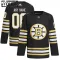 Adidas Boston Bruins Lasten 100-Vuotispäivä Pelipaita 2023-2024 Authentic Musta ( Omalla Nimellä )