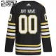 Adidas Boston Bruins Lasten 100-Vuotispäivä Pelipaita 2023-2024 Authentic Musta ( Omalla Nimellä )