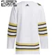 Adidas Boston Bruins Lasten 100-Vuotispäivä Pelipaita 2023-2024 Authentic Valkoinen ( Omalla Nimellä )