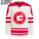 Adidas Calgary Flames Lasten Pelipaita 2023-2024 Heritage Classic Authentic ( Omalla Nimellä )