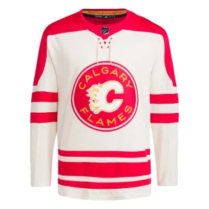 Adidas Calgary Flames Pelipaita 2023-2024 Heritage Classic Authentic ( Omalla Nimellä )