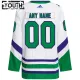 Adidas Carolina Hurricanes Lasten Pelipaita 2023-2024 Authentic Valkoinen ( Omalla Nimellä )