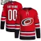 Adidas Carolina Hurricanes Lasten Pelipaita 2023-2024 Kolmos Authentic Punainen ( Omalla Nimellä )