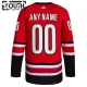 Adidas Carolina Hurricanes Lasten Pelipaita 2023-2024 Kolmos Authentic Punainen ( Omalla Nimellä )