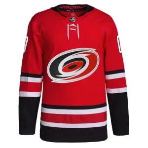 Adidas Carolina Hurricanes Pelipaita 2023-2024 Kolmos Authentic Punainen ( Omalla Nimellä )