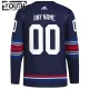 Adidas New York Rangers Lasten Pelipaita 2023-2024 Kolmos Authentic Navy ( Omalla Nimellä )