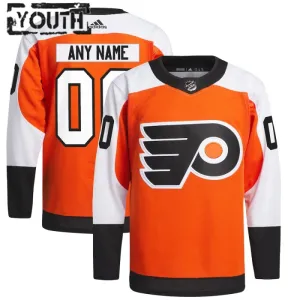 Adidas Philadelphia Flyers Lasten Pelipaita 2023-2024 Koti Authentic Oranssi ( Omalla Nimellä )