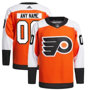 Adidas Philadelphia Flyers Pelipaita 2023-2024 Koti Authentic Oranssi ( Omalla Nimellä )