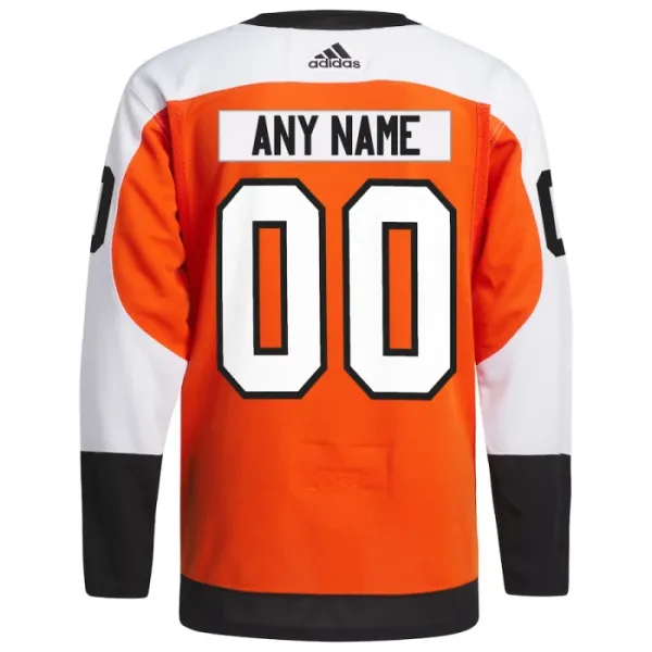 Adidas Philadelphia Flyers Pelipaita 2023-2024 Koti Authentic Oranssi ( Omalla Nimellä )