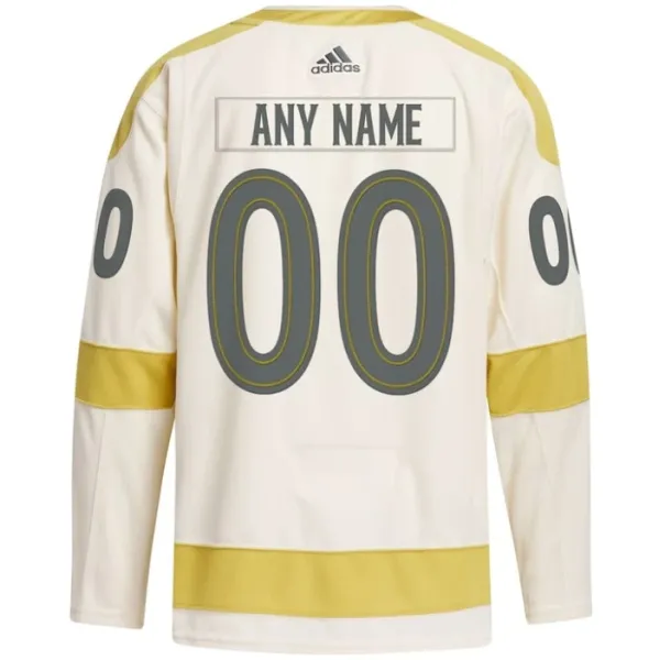 Adidas Vegas Golden Knights Pelipaita 2023-2024 Winter Classic Authentic Kermanvärinen ( Omalla Nimellä )